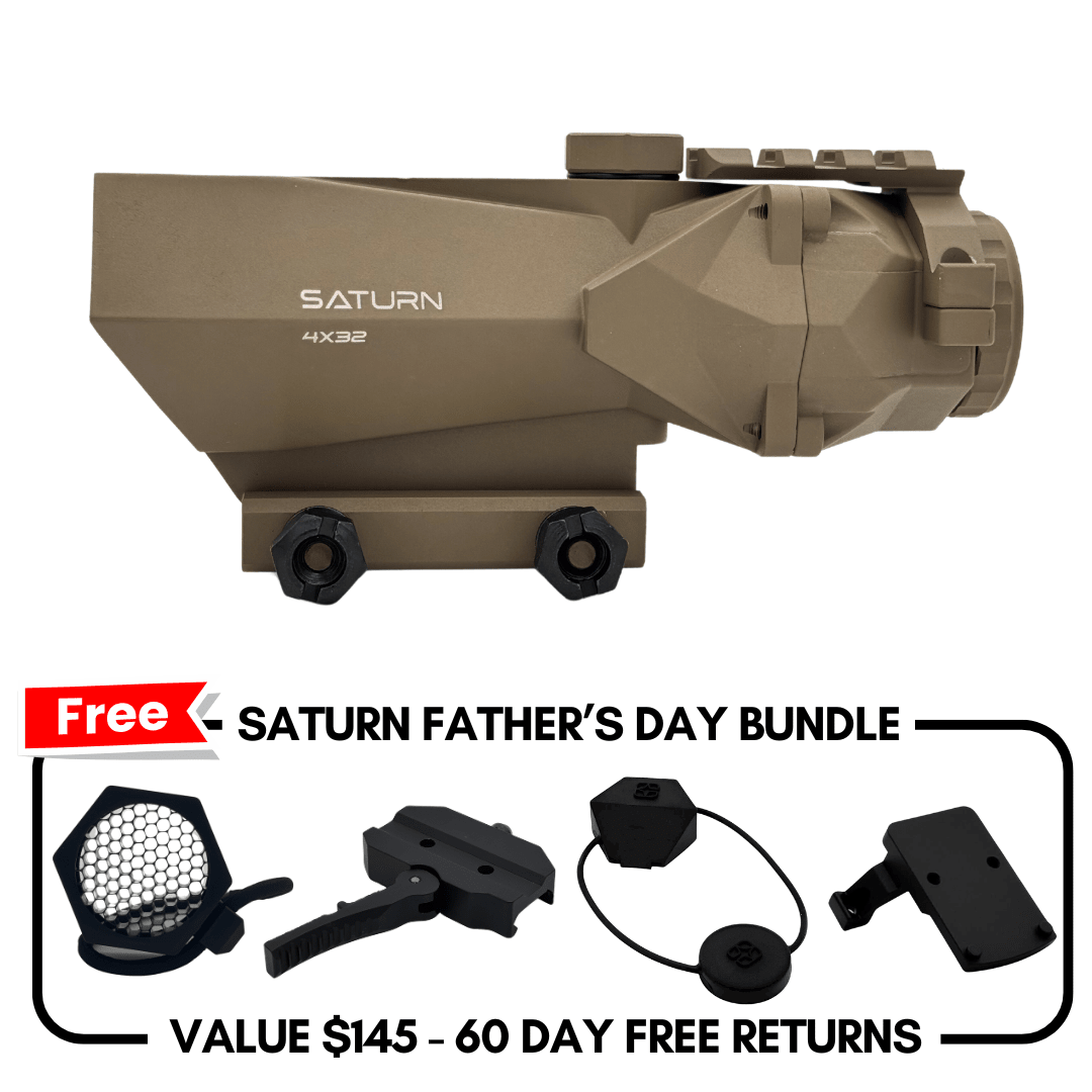 SATURN 4x32 Father's Day Bundle - $145 OFF - (1 Saturn 4x32 + 4 FREE Accessories) - Cosmic Tactical
