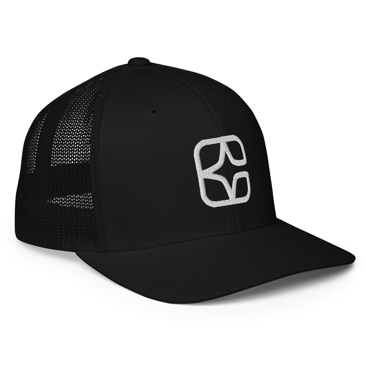 Cosmic Tactical - Closed - back Trucker Cap - White logo - Cosmic Tactical