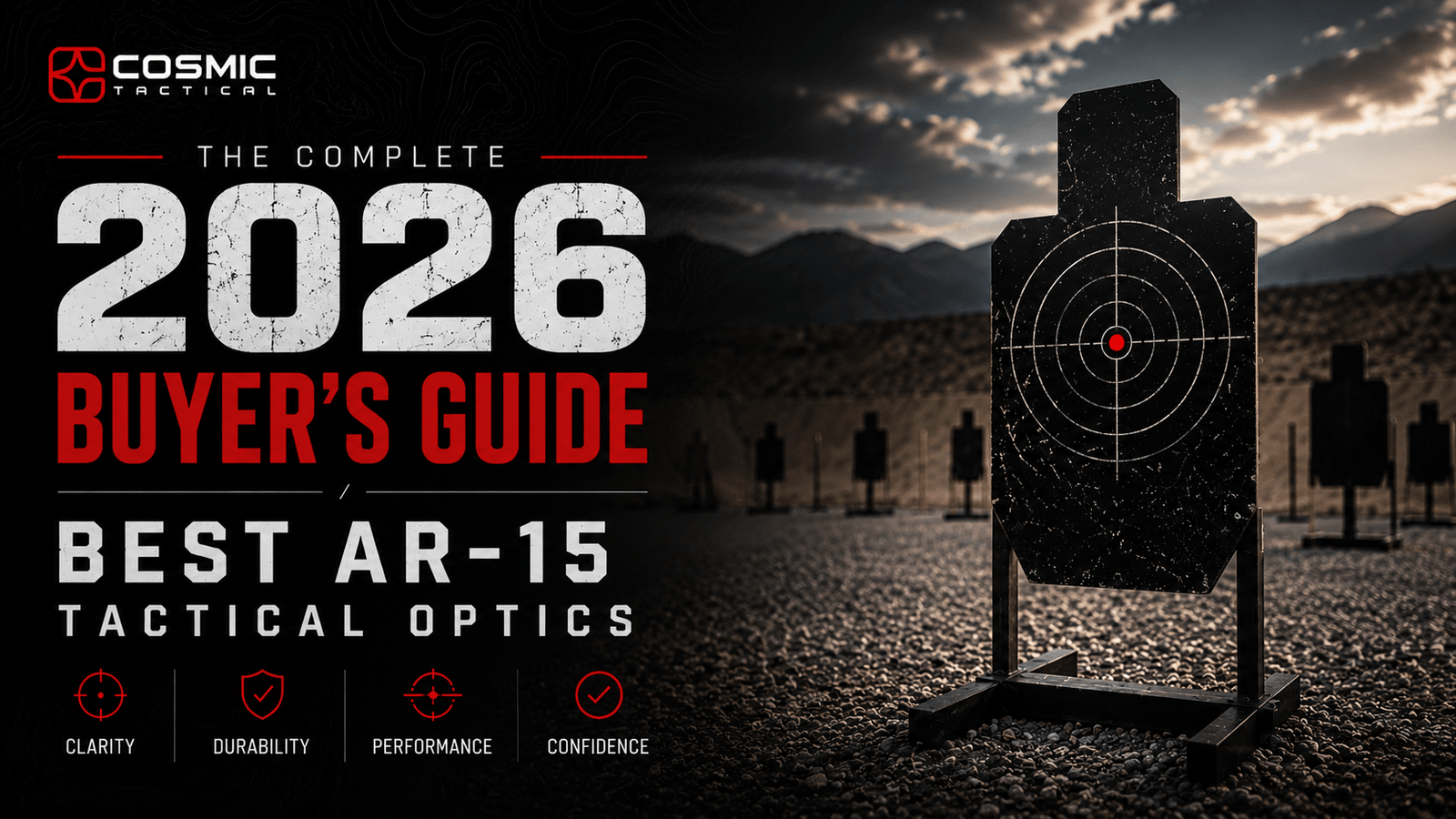 Best AR-15 Tactical Optics: The Complete 2026 Buyer's Guide - Cosmic Tactical