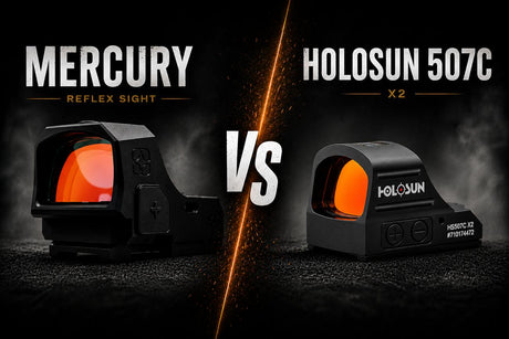 Mercury Reflex Sight vs Holosun 507C X2: RMR Red Dot Comparison (2026) - Cosmic Tactical