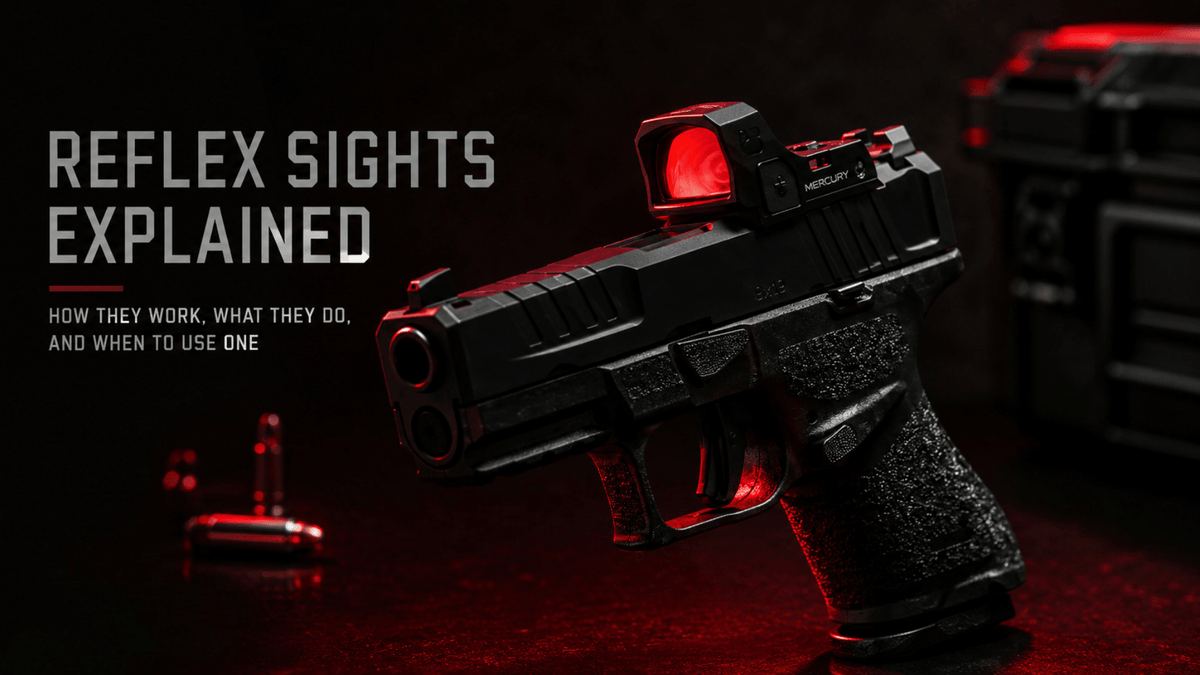 What Is a Reflex Sight? A Straight-Shooter's Guide (2026) - Cosmic Tactical