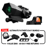 ULTIMATE Father's Day Bundle - $180 OFF - (1 Saturn 4x32 + 1 Mercury Red Dot + 6 FREE Accessories) - Cosmic Tactical