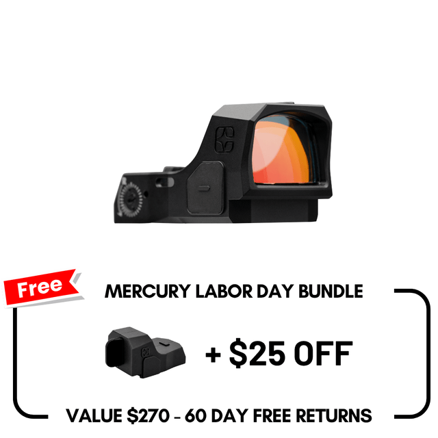 MERCURY™ Labor Day Bundle (1 MERCURY™ Reflex Sight + 1 Silicone Cover) - Cosmic Tactical